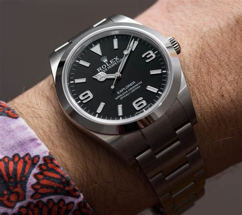 39mm rolex explorer|Rolex explorer 39mm price.